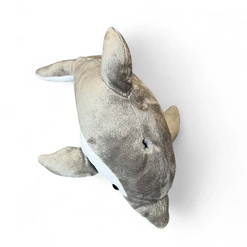 Tiger Tale Toys VIAHART Gray Dolphin‎ Plush Stuffed Animal Toy 12